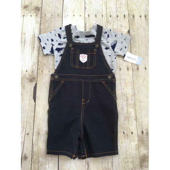 Carter's #nwt Whale Outfit 24 Months - Picture 1 of 3